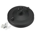 thumbnail image 2 of Milaget Ceiling Rose Hook Plate Ceiling Lamp Bases Living Room Chandelier Part Lamp Base black, 2 of 7