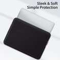 thumbnail image 3 of Herunwer Housse de Protection pour Ordinateur Portable 14 Pouces Doublure Douce Fermeture Éclair Sac de Transport Compatible, 3 of 6