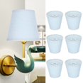thumbnail image 4 of Wall Light Cover, Fine Workmanship Lightweight Lamp Cover, 6pcs Durable Easy To Install For E14 Chandelier Bedroom, 4 of 8