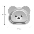 thumbnail image 2 of Toddler Stainless Steel Silicon Suction Plate Elegant Gift for Baby, Toddler, and Kids, 2 of 5