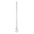 thumbnail image 1 of CURT 80300 27-Inch Trailer Safety Chain with 17/32-In S-Hook, 7,000 lbs Break Strength, 1 of 4
