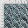 thumbnail image 1 of oneOone Polyester Lycra Fabric Check Kasuri Print Fabric BTY 56 Inch Wide, 1 of 4