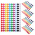 thumbnail image 1 of LEEYNEER5 Sheets of Circle Dot Stickers Label Dot Stickers Colored Coding Labels Round Dot Stickers Dot Decals, 1 of 6