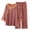 Red, variant on Kelon Women Pajama Sets Clearance Sale Woman Pajamas Ladies Pure Cotton Yarn Dyed Pajamas With Nine Minute Sleeves And Cardigan Home Dress Set All Cotton
