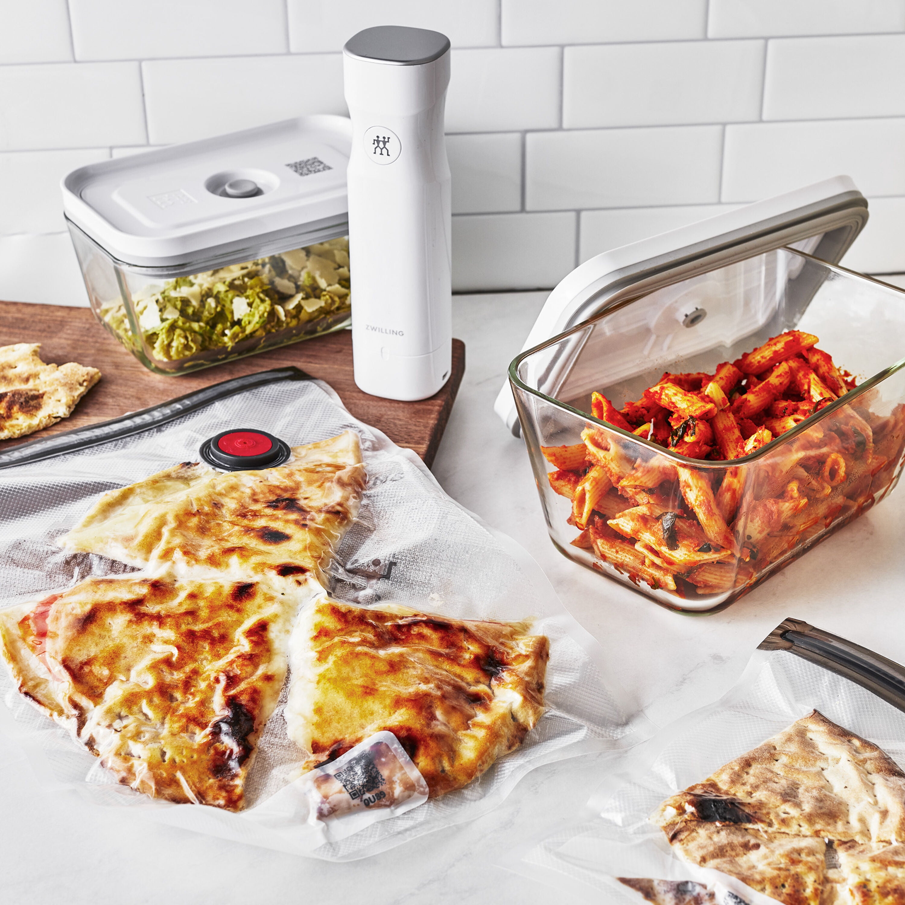 ZWILLING Fresh & Save Glass / M/L Vacuum Starter Set, 7 Piece