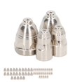 thumbnail image 4 of Kit de Consommable pour Torche de Découpe Plasma, Installation Facile 50 Pcs Buse Plasma Électrode Résistant aux Hautes Températures Électroplaqué pour Aluminium, 4 of 8