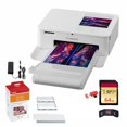 thumbnail image 1 of Canon SELPHY CP1500 Photo Printer (White) + Canon RP-108 Color Ink and Paper Set + More Bundle(International Model), 1 of 7