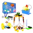 thumbnail image 1 of DIY Robot Construction Kit for Kids, Electronic Science Engineering STEM Project Toy, Educational Building Robot Toy for Boys Girls, Easter Gift for Ages 4-12, 1 of 6