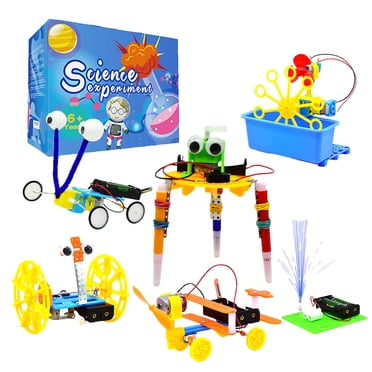 Trousse de Robot pour Enfants pour l'Apprentissage, Expérience Scientifique Électronique, Bricolage d'Ingénierie, Jouet de Construction, Projet Éducatif pour Garçons
