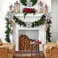 thumbnail image 4 of Gold Powder Sequin Velvet Christmas Flower 31cm Simulation Flower Christmas High End Gold Decorative Flower, 4 of 6