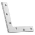 thumbnail image 3 of 4pcs Angle Brackets Stainless Steel L-shaped Flat Angle Bracket Fixing Brackets, 3 of 8