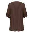 thumbnail image 3 of Oversized Open Front Cardigan Women Vest Cardigan Sweater Cardigan Women Sweater Women Open Front Cardigan Sweater Long Open Front Cardigan for Women Long Sleeve Cardigan Sweater Coat Women Tan, 3 of 3