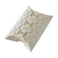 thumbnail image 1 of Youkk 50 Pieces Pillow Candy Box Wedding Party Celebration Chocolates Favors Cookies Snacks Present Gifts Package for Gold Pattern, 1 of 6