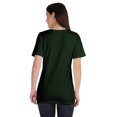 thumbnail image 3 of Inkmeso Womens Basic Crewneck Tshirt Short Sleeve Regular Fit Long Tee Workout Top, 3 of 8