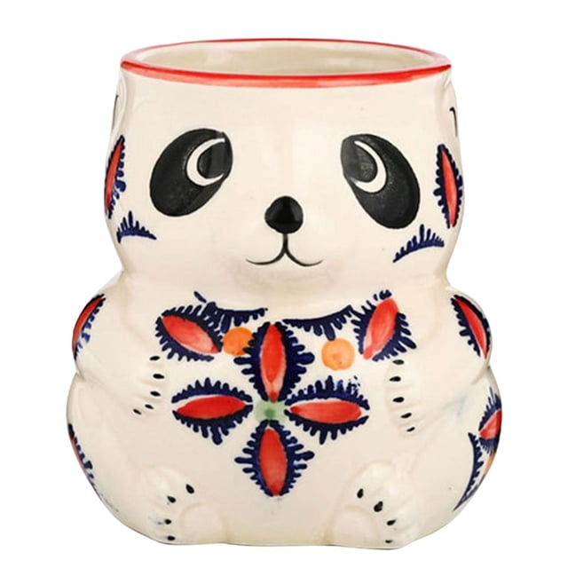 Ceramic Cocktail Tiki Mug Tiki Glass Animal Shape Party Favors Gifts Barware Panda 480ml