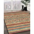 thumbnail image 2 of Ahgly Company Tapis d'Intérieur Rectangulaire Abstrait Rouge Tapis de Zone Abstrait, 5 Pieds x 7 Pieds, 2 of 6