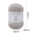 thumbnail image 3 of Sale Today Clearance! 4 Strands Of Combed Milk Cotton Thread Diy Doll Cotton Crochet Thread Wool Ball, 3 of 4