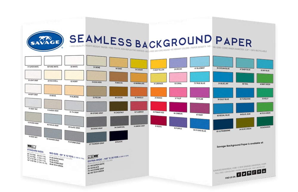 Savage Tableau des Couleurs en Papier de Fond Sans Coutures