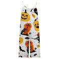 thumbnail image 1 of Combinaisons pour Femmes Sans Manches Dos Nu Bretelles Spaghetti Pantalon Large, 1 of 4