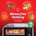 thumbnail image 4 of Kitchen Elite Four Grille-Pain Friteuse à Air Chaud Numérique 18 L, Four à Pizza à Convection, Argent, 4 of 8