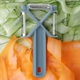 thumbnail image 2 of Iumwxz Potato Peeler Multi Functional Three In Peeler Multi Purpose Melon Peeler Household Fruit Peeler Potato Peeler Peeler Navy Plastic Tax Free Weekend, 2 of 6