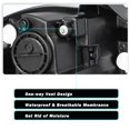 thumbnail image 3 of For 2013-2016 Dodge Dart Chrome Housing Clear Lens Headlights Factory Style, 3 of 13