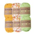 thumbnail image 3 of 6Pcs Knitting Yarn Fabric Cloth Polyester T-shirt Yarn for Crochet DIY Throw Set B, 3 of 8