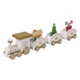 thumbnail image 3 of Wangscanis Christmas Train Wooden Decoration, Mini Locomotive Festival Present, 3 of 8