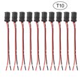 thumbnail image 2 of 10Pcs Car Bulb Socket, Soft Male Light Bulb Connector Socket Holder for Car Bikes, 2 of 8