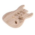 thumbnail image 3 of Milaget Unfinished Guitar Polished Body Sycamore Wood for ST Guitar DIY Material Luthier, 3 of 7