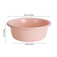 thumbnail image 3 of Thickened Washbasin Square Basin Household Large Size Laundry Basin Wash Feet Wash Vegetables Plastic Dormitory Students With Basin, 3 of 6