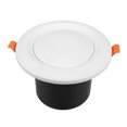 thumbnail image 1 of Valve d'Air pour Conduit Rond, Diffuseur d'Évent Circulaire en ABS avec Mécanisme à Ressort, Couvercle en Plastique et Écran de Protection, Évent à Persiennes, 1 of 8