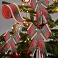 thumbnail image 2 of Lksixu Christmas Decorations Christmas Decor Present Ribbon Rolls Christmas Wired Ribbons Christmas Ribbon Gift Wrapping Ribbon Christmas Crafts Wrapping Decoration Gift Ribbons Xmas Decor for Holiday, 2 of 6