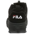 thumbnail image 4 of Fila Homme Strada Disruptor, Noir/blanc/rouge Vin, 4 of 7