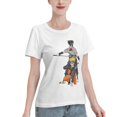 thumbnail image 2 of T-Shirt Basique à Manches Courtes pour Femmes Naruto Naruto Sasuke, 2 of 6