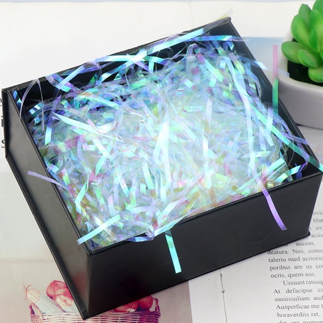 3mmlk Raffia Gift Box Filler for Wedding Favors & DIY Crafts | Plastic Shredded Filler for Gift Baskets, Packaging Embellishments, Party Decorations, Floral Arrangements, Birthday & Holiday Gift
