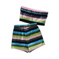 thumbnail image 1 of LUXUR Ensembles de Détente pour Femmes Vêtements de Nuit Sans Manches Pyjamas Amples Rayés Style E L, 1 of 2