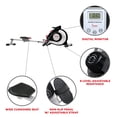 thumbnail image 4 of Sunny Health & Fitness Magnetic Rowing Machine - Silver - SF-RW520084S, 4 of 9