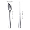 thumbnail image 2 of Serrated Stainless Steel Curved Serving Utensils Set for Kitchen Use Cooking Utensils with Melon Lime Pitaya Theme, 2 of 3
