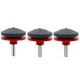 thumbnail image 1 of Lawn Mower Blade Sharpener Drill Bit Attachment 3-Piece Set for Efficient Sharpening of Dull and Rusty Blades on Riding Mowers and Tractors Hzhnb | Alloy, Red, 1 of 8