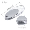 thumbnail image 2 of Unique Bargains Blinds Chain Handle, 2Pack 90mm Roller Shade Cord Weights for Window Parts, Grey, 2 of 6