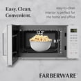 thumbnail image 5 of Farberware FMO07WEIWH Compact 700W 0.7 Cu. Ft Microwave Oven, White, 5 of 5