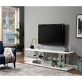thumbnail image 2 of Bowery Hill Modern Wood Storage 60-Inch TV Stand in White, 2 of 3