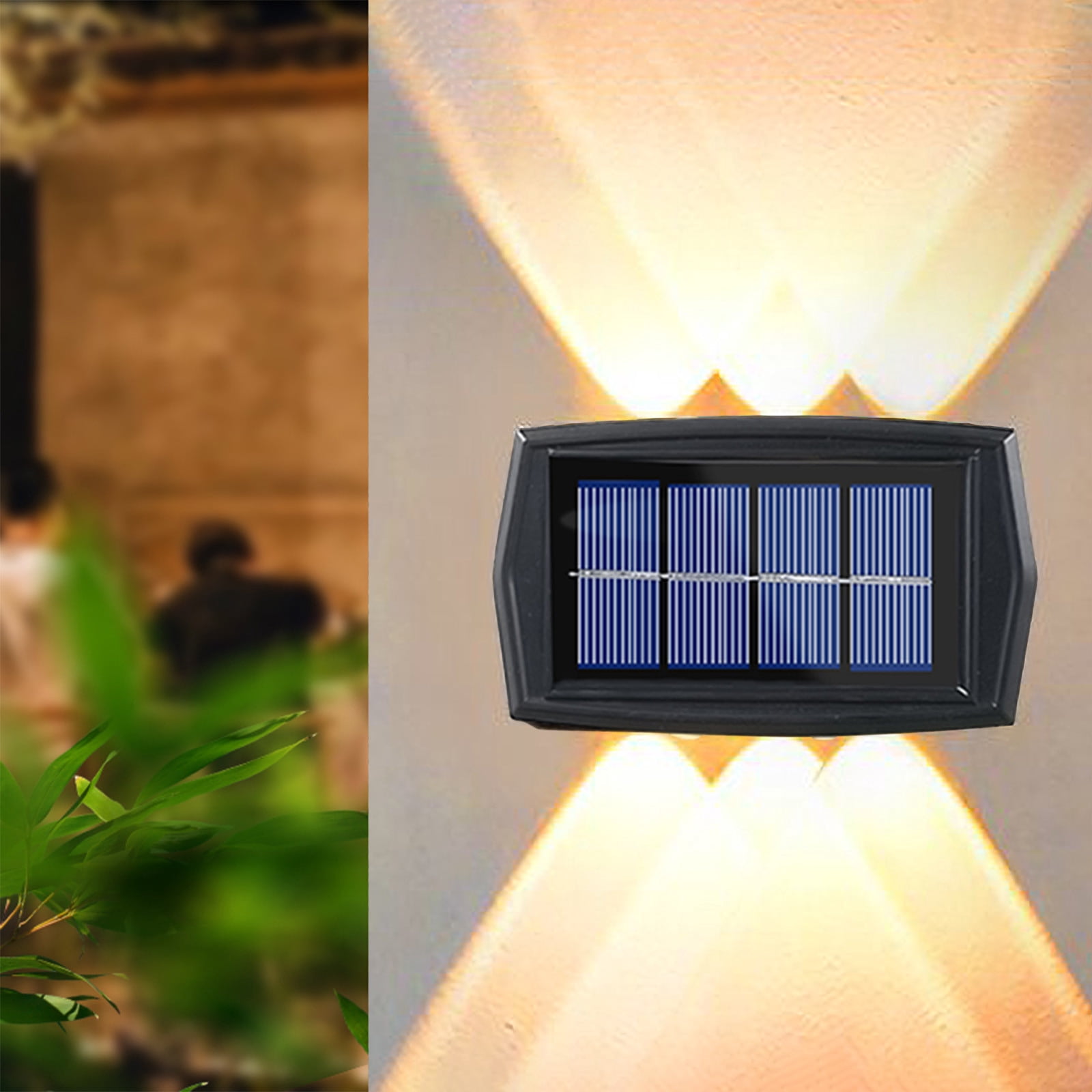 Aidoshy LED Outdoor Solar Lights, Land-scape Spotlights, Garden Lights, Wireless Solar Powered Outdoor Lights/Lighting For Yard, Walkway,Solar Street Lights Outdoor