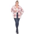 thumbnail image 4 of White Mark Women's Plaid Shacket, 4 of 6