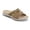 Coffee, variant on Dvkptbk Women's Comfy Platform Wedge Hook&Loop Adjustable Strappy Flower Black Sandals -Rhinestone Rivets Ladies Indoors Or Outdoors Comfortable Brown Slides For Women - Summer