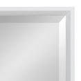 thumbnail image 3 of Kate and Laurel Calter Modern Framed Full Length Wall Mirror, 17.5 x 49.5, White, Decorative Rectangular Wall Mounted Full Body Beveled Mirror for Glam Wall Decor, 3 of 7
