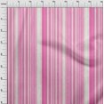 thumbnail image 4 of oneOone Tissu Popeline de Coton Sergé Fuchsia Rose Rayé & Matériel de Robe Tissu Imprimé Tissu au Mètre 56 Pouces de Large, 4 of 4
