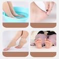 thumbnail image 4 of 3 Pairs Heel Repair Socks, Moisturizer Heel Sleeves To Smooth & Soften Rough Cracked Heels, Breathable Open Toe Moisturizing Gel Heel Socks,  Moisture Cracked Heel Socks, 4 of 8
