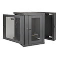 thumbnail image 2 of Tripp Lite 12u Wall Mount Rack Enclosure Server Cabinet Swinging Hinged Door Deep - 19 12u Wide X, 2 of 5